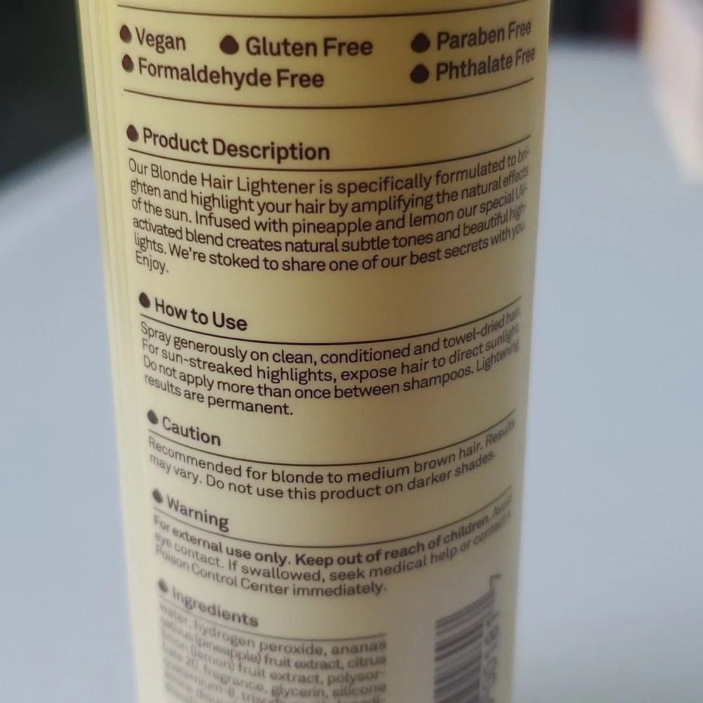Brand new Sun Bum Hair Lightener - Blonde - Picture 5 of 8